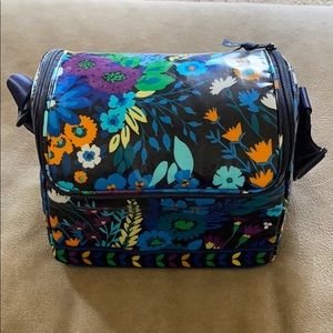 Vera Bradley lunch box, cooler container